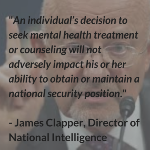 an-individuals-decision-to-seek-mental-health-treatment-or-counseling-will-not-adversely-impact-his-or-her-ability-to-obtain-or-maintain-a-national-security-position