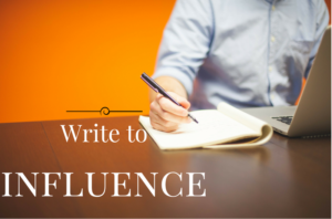 Write to Influence