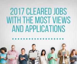 2017 Most Viewed and applied cleared jobs
