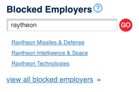 block employer